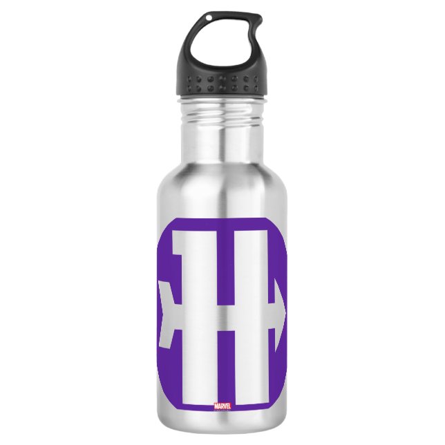 Hawkeye On Target Logo 710 Ml Water Bottle (Front)