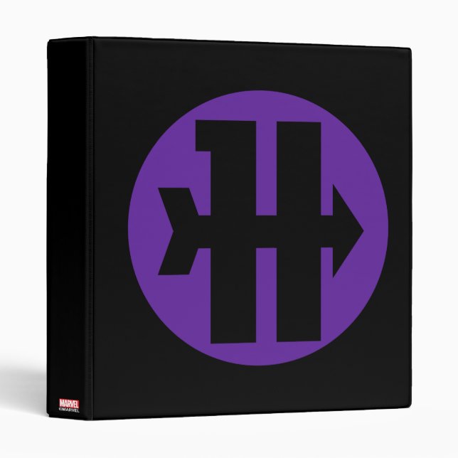 Hawkeye On Target Logo Binder (Front/Spine)