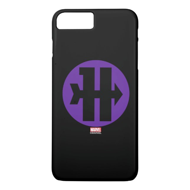 Hawkeye On Target Logo Case-Mate iPhone Case (Back)
