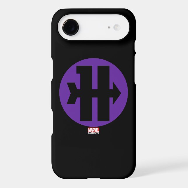 Hawkeye On Target Logo Case-Mate iPhone Case (Back)