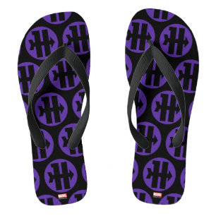 Hawkeye On Target Logo Flip Flops