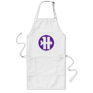 Hawkeye On Target Logo Long Apron