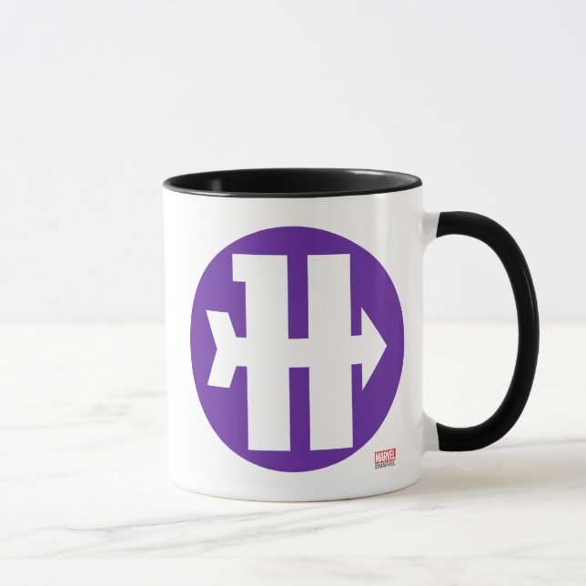 Hawkeye On Target Logo Mug (Right)
