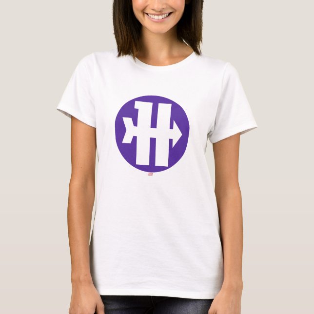 Hawkeye On Target Logo T-Shirt (Front)