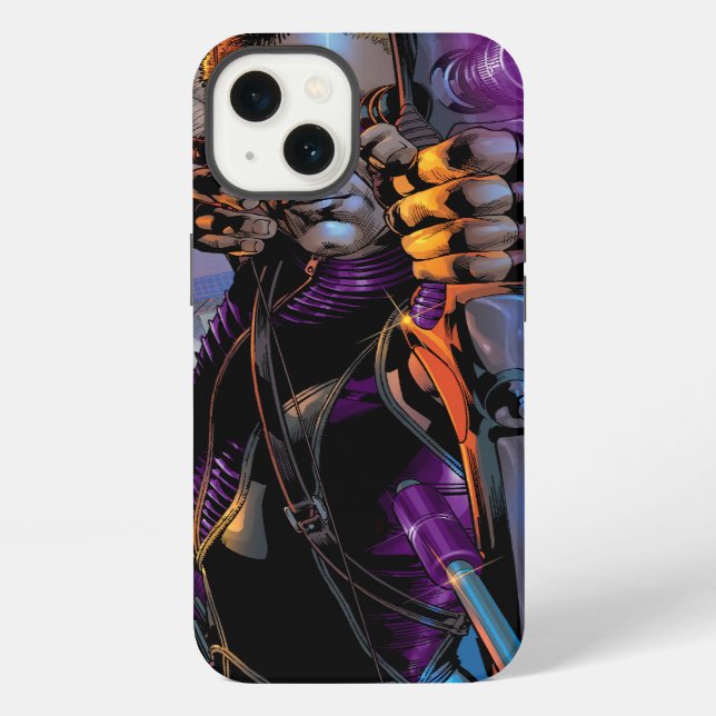 Hawkeye Taking Aim iPhone Case (Back)