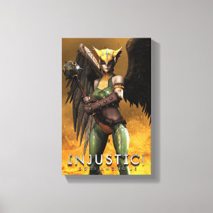 Hawkgirl Canvas Print