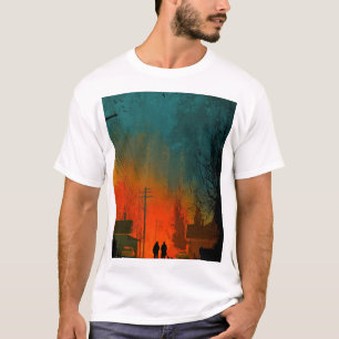 Hawkins Shadow Town Retro T-Shirt
