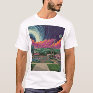 Hawkins Strange Reality Retro T-Shirt