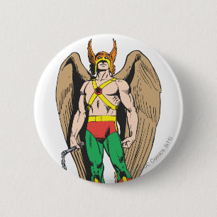 Hawkman 2 Inch Round Button