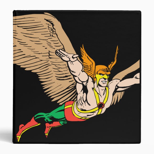Hawkman Flies Binder (Front)