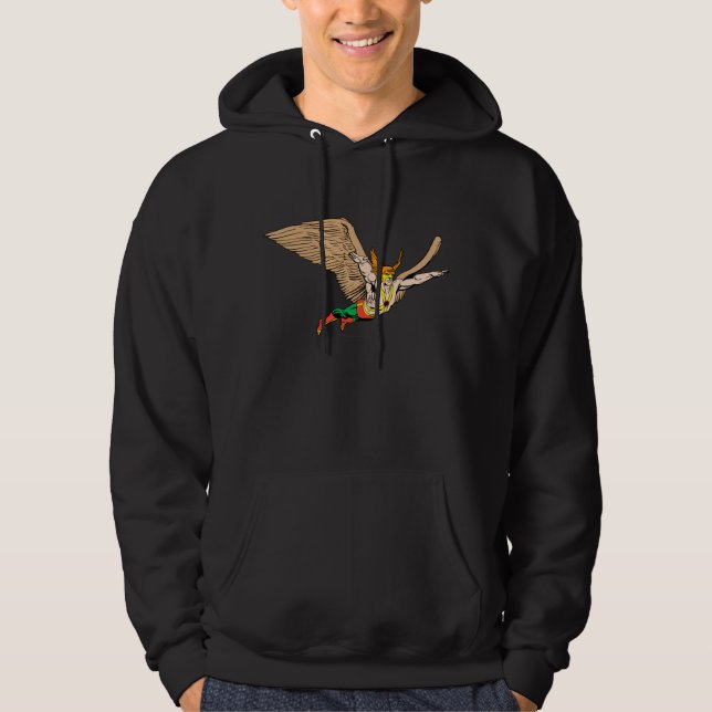 Hawkman Flies Hoodie (Front)