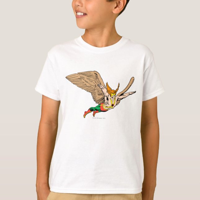 Hawkman Flies T-Shirt (Front)
