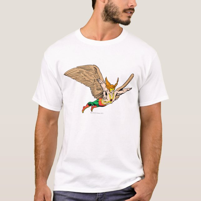 Hawkman Flies T-Shirt (Front)