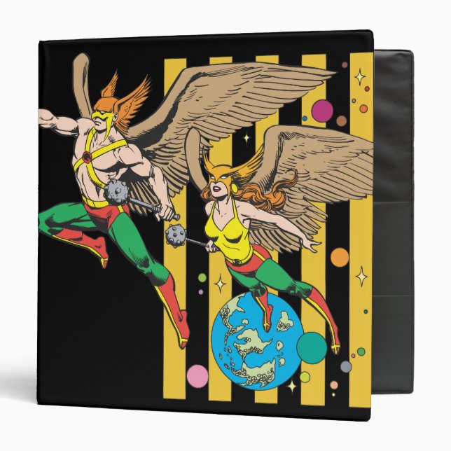 Hawkman & Hawkwoman Binder (Front/Inside)