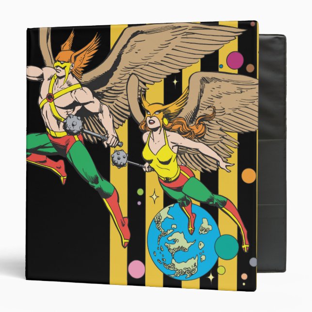 Hawkman & Hawkwoman Binder (Front/Inside)