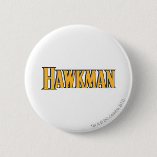 Hawkman Logo 2 Inch Round Button