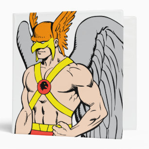 Hawkman Standing Pose Binder