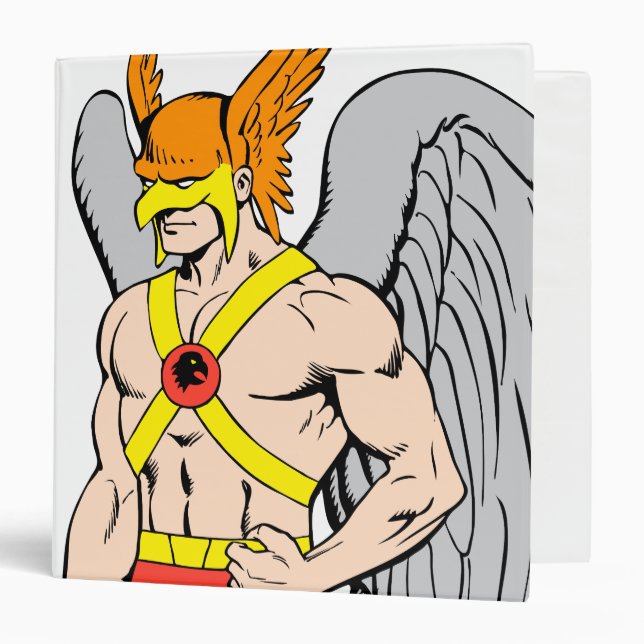 Hawkman Standing Pose Binder (Front/Inside)