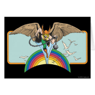Hawkman survole le ciel