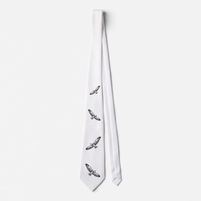 Hawks in Flight Tie (Front)