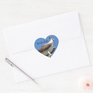 Hawks Ospreys Rule Heart Sticker