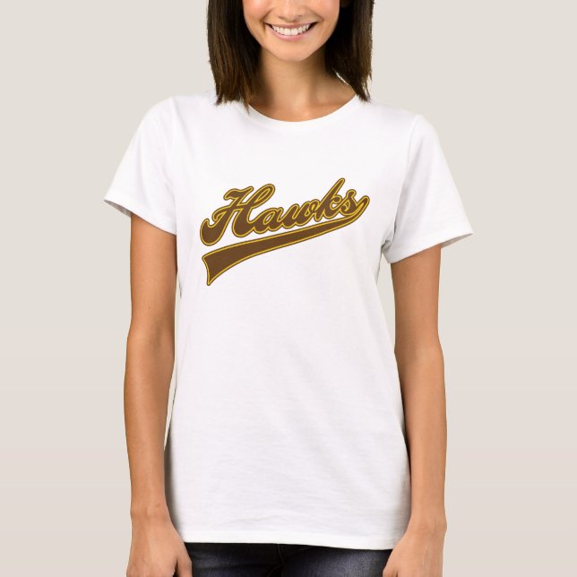 Hawks Script T-Shirt (Front)