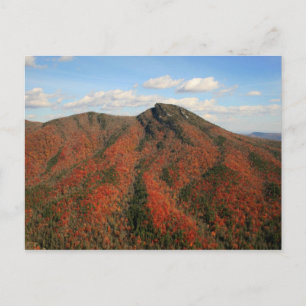 Hawksbill Mountain in Fall, Linville Gorge, NC Postcard
