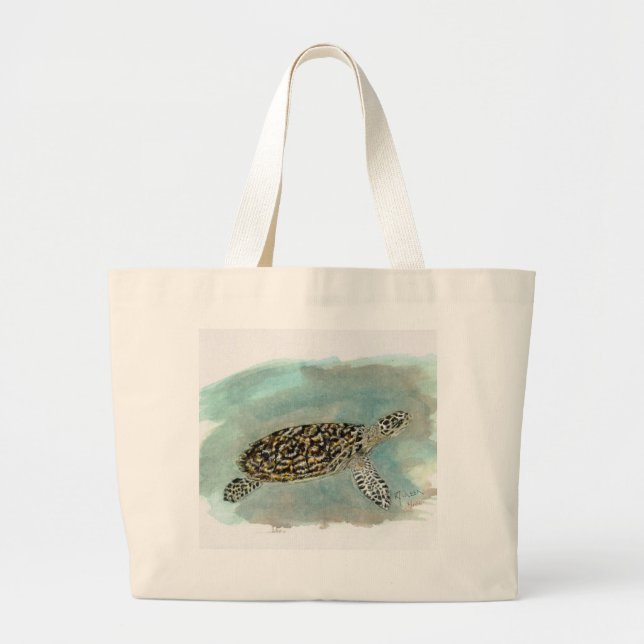 Hawksbill Sea Turtle Bag (Front)