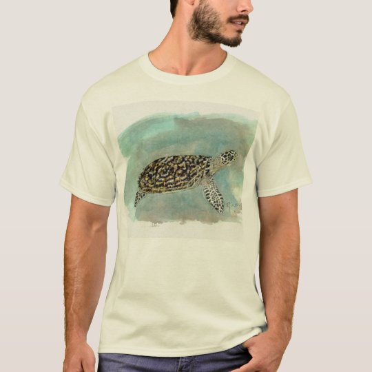 Hawksbill Sea Turtle Basic T-Shirt