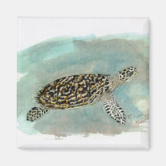 Hawksbill Sea Turtle Magnet