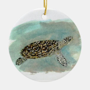 Hawksbill Sea Turtle ornament