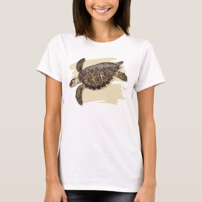 Hawksbill Sea Turtle T-shirt (Front)