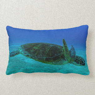 Hawksbill Sea Turtle Throw Pillow