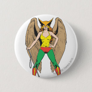 Hawkwoman 2 Inch Round Button