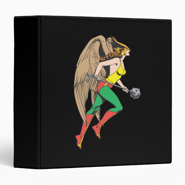 Hawkwoman Profile Binder (Front/Spine)