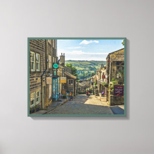 Haworth Yorkshire Dales Scenic Picturesque Canvas Print