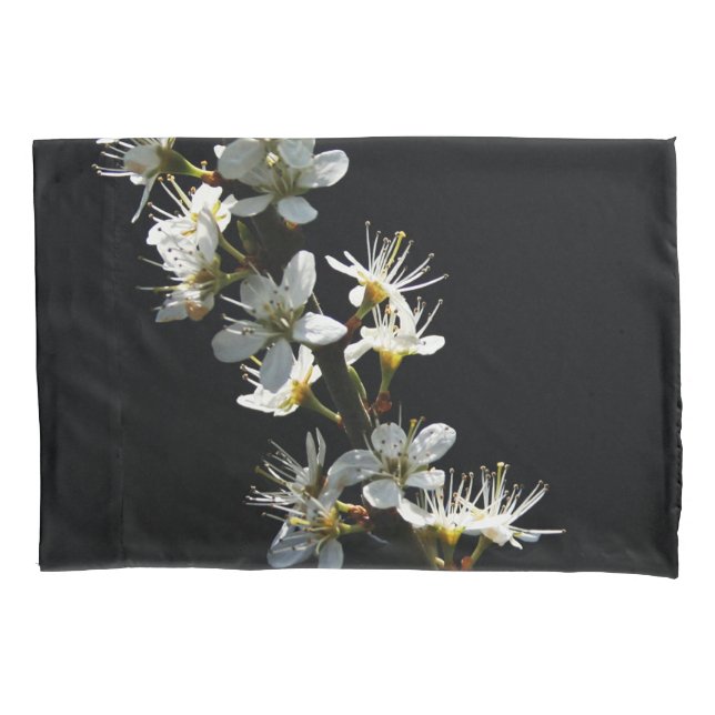 Hawthorn Flowers pccnm Pillowcase (Front)