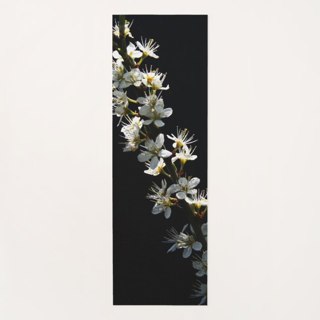 Hawthorn Flowers ymcna Yoga Mat (Front)