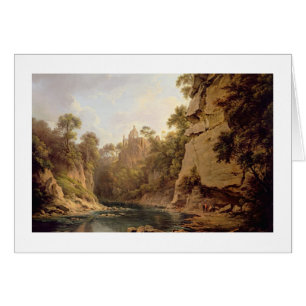 Hawthornden Castle, near Edinburgh, c.1820-22 (oil