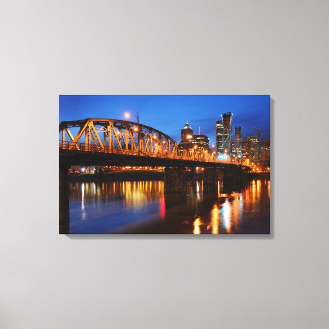 Hawthorne Bridge Canvas Print (Front)