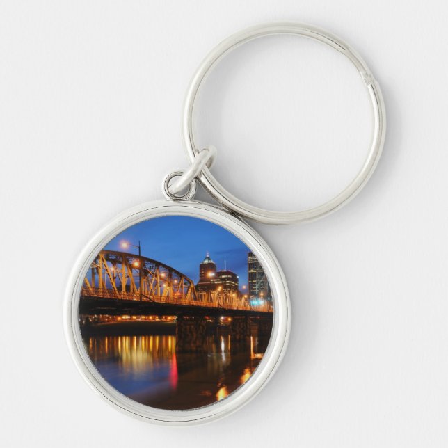 Hawthorne Bridge Keychain (Front)