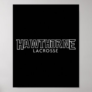 Hawthorne Lacrosse 2024  Poster