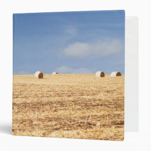 Hay Bales on Field Binder