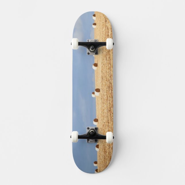 Hay Bales on Field Skateboard (Front)