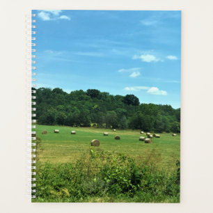Hay Bales, Wytheville, Virginia Planner