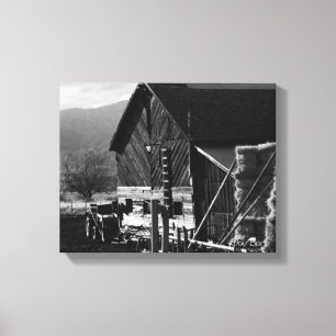 Hay Barn Canvas Print