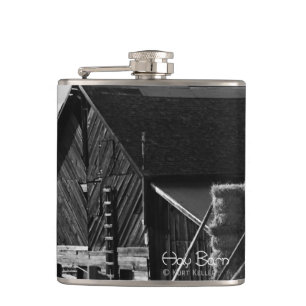 Hay Barn Hip Flask