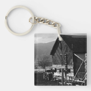 Hay Barn Keychain