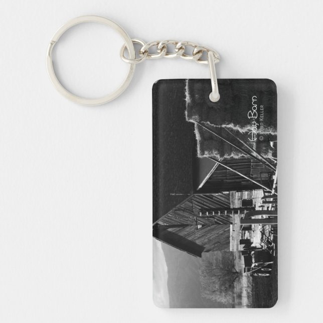 Hay Barn Keychain (Front)