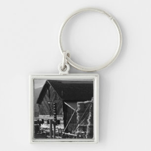 Hay Barn Keychain
